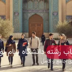 انتخاب رشته دانشگاه پیام نور